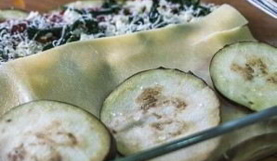 лазанья с баклажанами