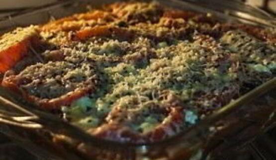 лазанья с баклажанами