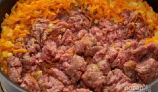 лазанья с фаршем из готовых листов