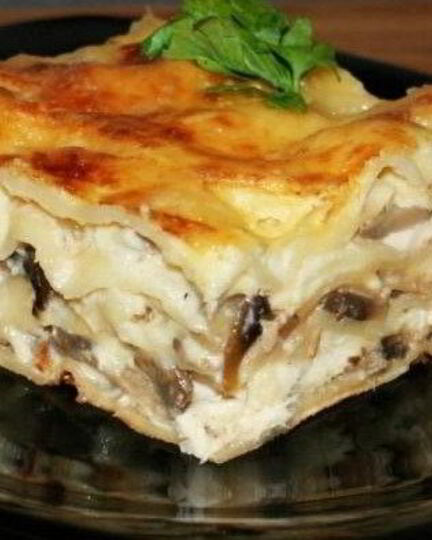 Рецепт лазаний с индюшиным фаршем и соусом бешамель