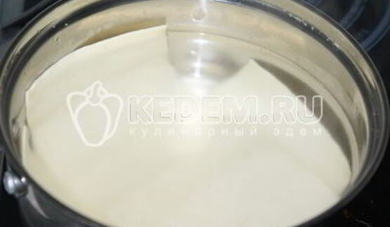 лазанья с минтаем