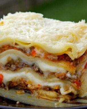 Лазанья с мясом