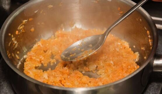 лазанья с овощами и фаршем