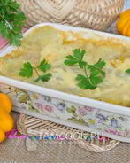Лазанья с патиссонами