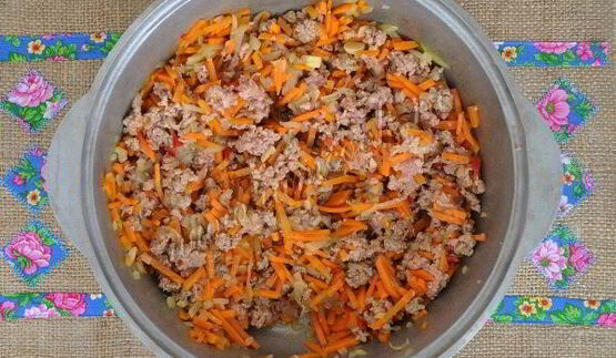 лазанья с патиссонами