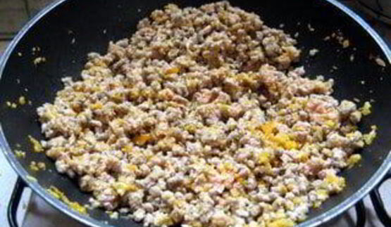 лазанья с рагу