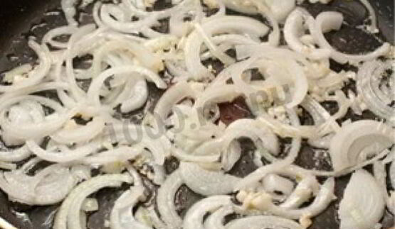 лазанья с сыром и грибами