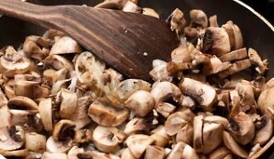 лазанья с сыром и грибами