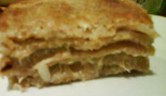 лазанья с тунцом