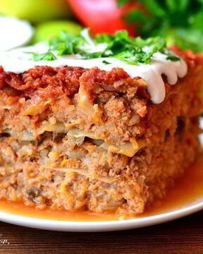 Ленивый голубец-лазанья