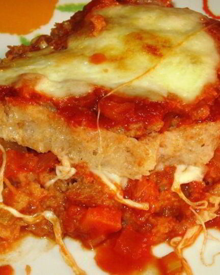 Рецепт монастырской лазанья из хлеба