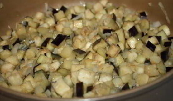 мясная лазанья с баклажаном