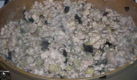 мясная лазанья с баклажаном