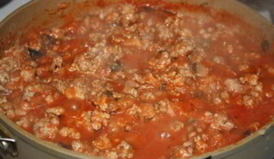 мясная лазанья с баклажаном