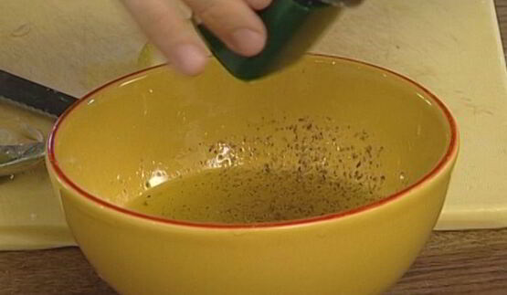 овощная лазанья с козьим сыром