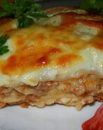 Сочная мясная лазанья