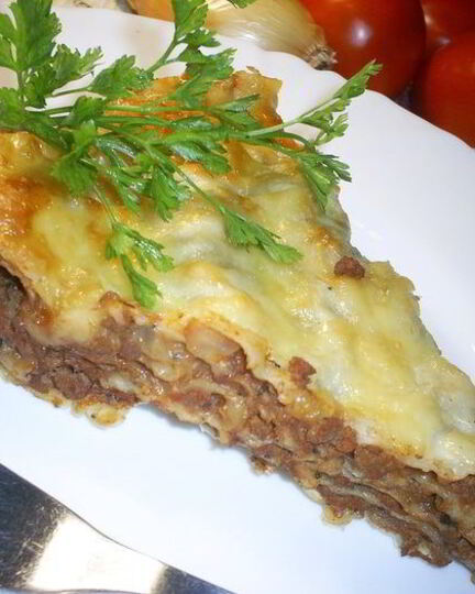 Рецепт вкусной и быстрая лазанья на лаваше