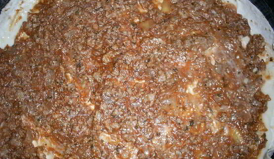 вкусная и быстрая лазанья на лаваше