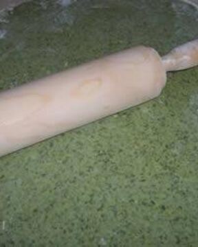 Зеленая лазанья