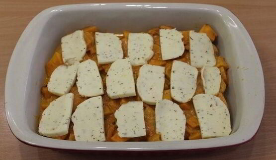 каннеллони с тыквенным соусом