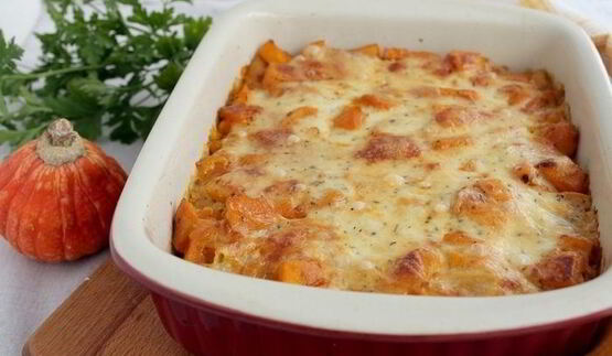 каннеллони с тыквенным соусом