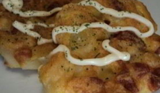 макароны на сковороде