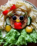 Макароны с котлеткой