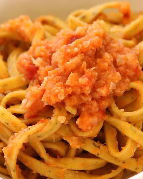 Паста Болоньезе вегетарианская