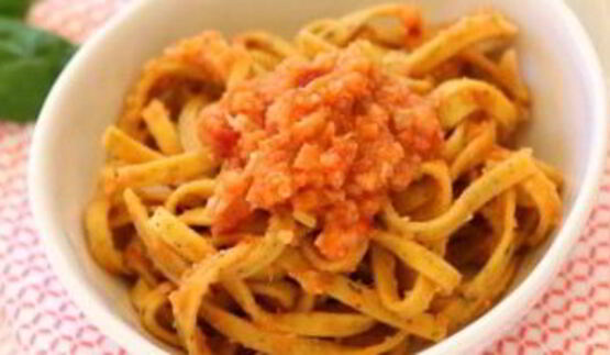 паста болоньезе вегетарианская