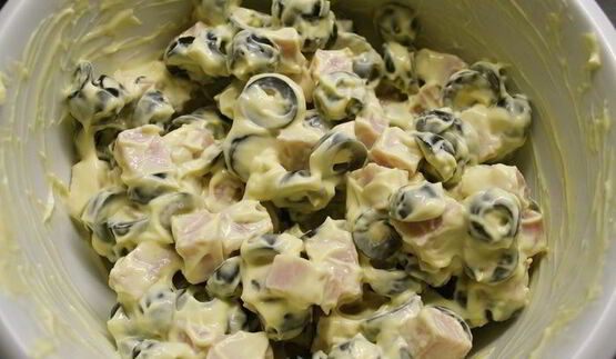 паста с двойным соусом