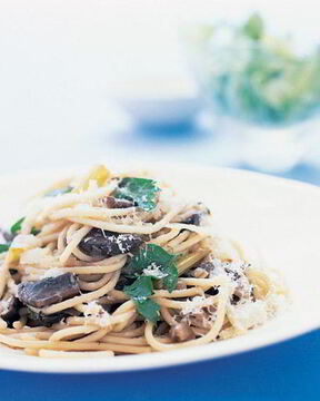 Спагетти с грибами