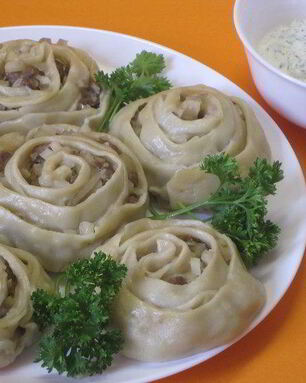 Ханум с бараниной и картофелем