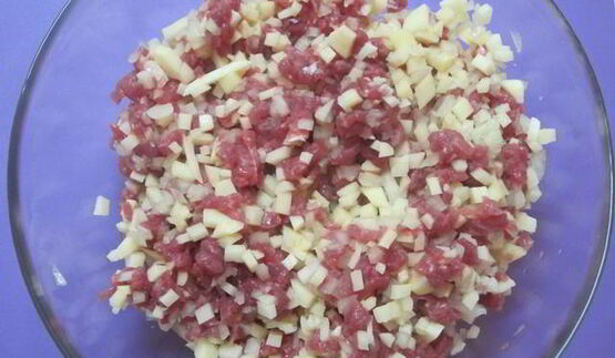 ханум с бараниной и картофелем