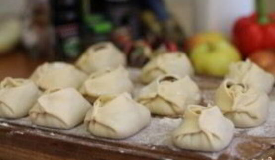 манты на пару