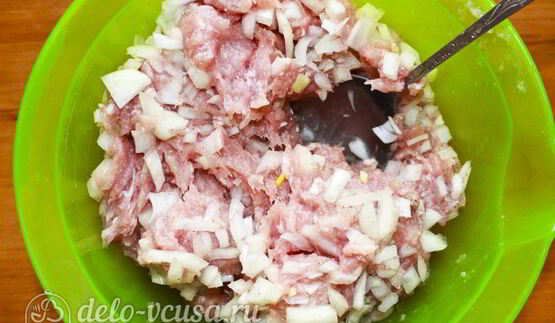 манты на сковороде