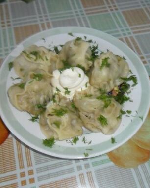 Манты по-узбекски