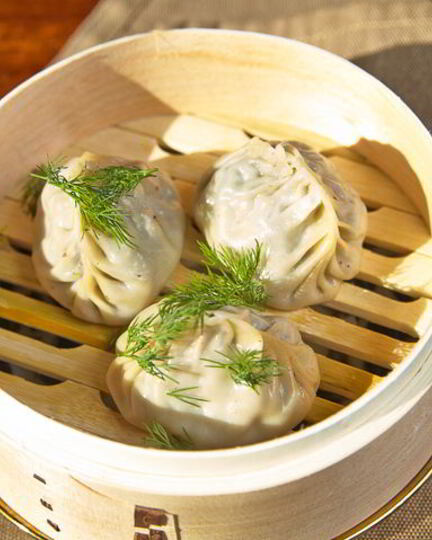 Рецепт мантов с грибами