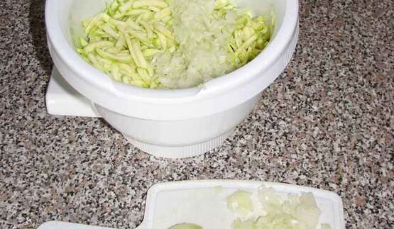 манты с кабачком