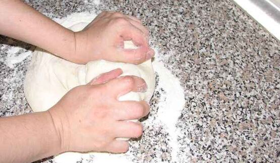 манты с кабачком