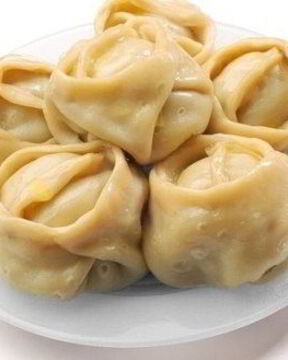 Манты с картошкой и грибами