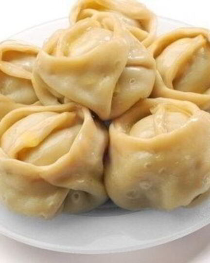 Рецепт мантов с картошкого и грибами