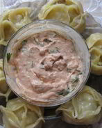 Манты с картошкой и салом