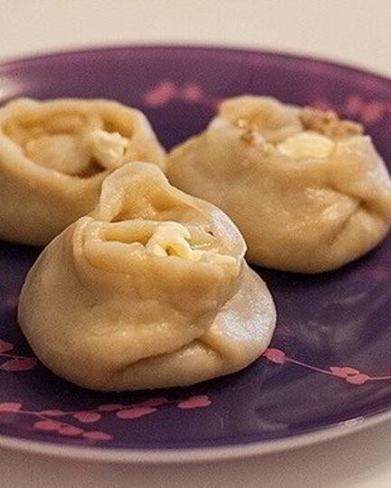 Рецепт мантов с куриным фаршем