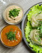 Манты с мясом и тыквой в мультиварке