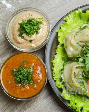 Манты с мясом и тыквой в мультиварке