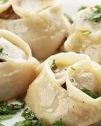 Манты в пароварке с картошкой и мясом