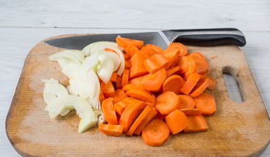 морковно-картофельное пюре