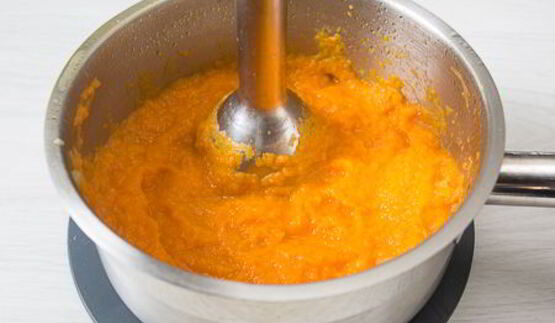 морковно-картофельное пюре