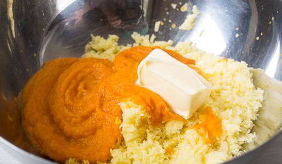 морковно-картофельное пюре