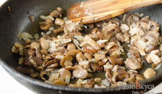 мясо по-французски из свинины с грибами